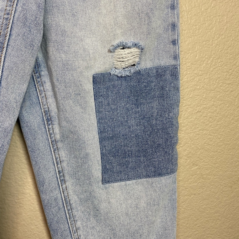 Jessica Simpson Throwback Patchwork Cropped Denim… - image 5